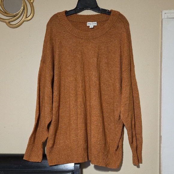Ava & Viv Sweaters - Women's Ava & Viv Tan Knit Sweater